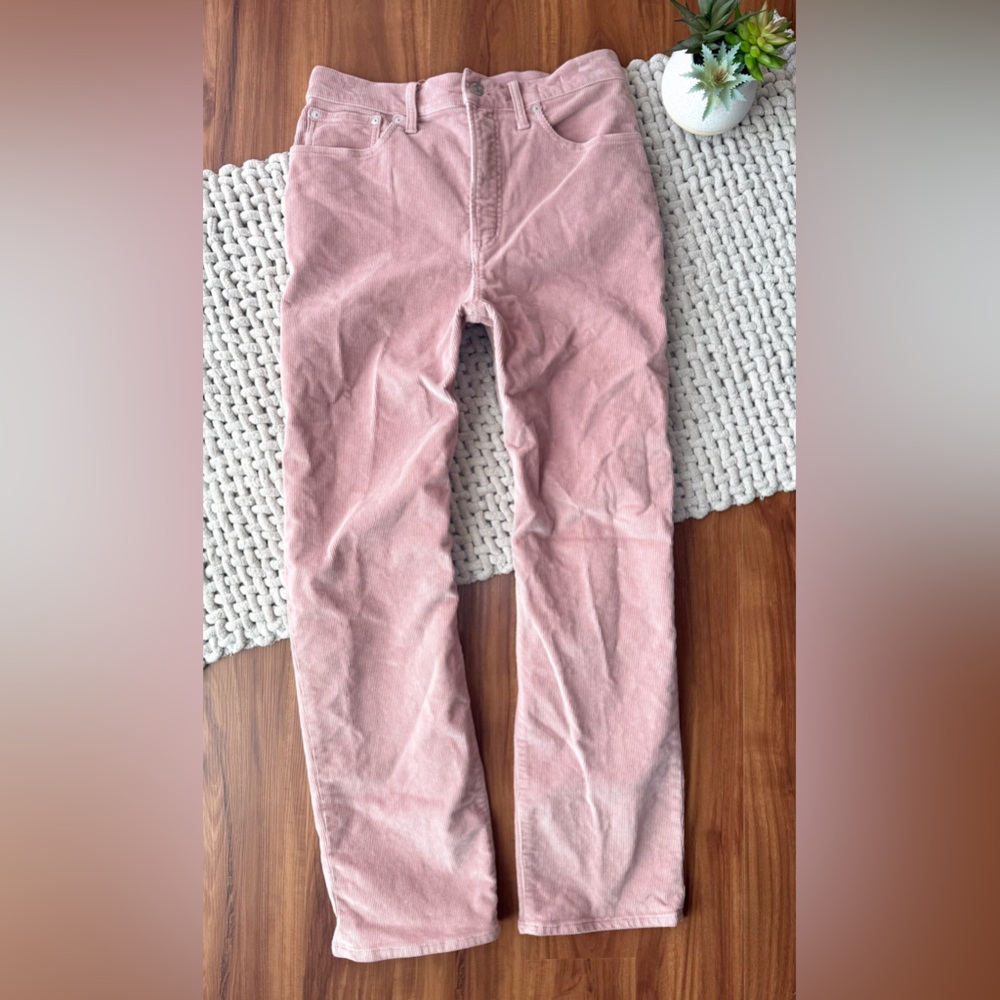 Madewell | The Perfect Vintage Straight Jean Corduroy Edition Pale Thistle | 28